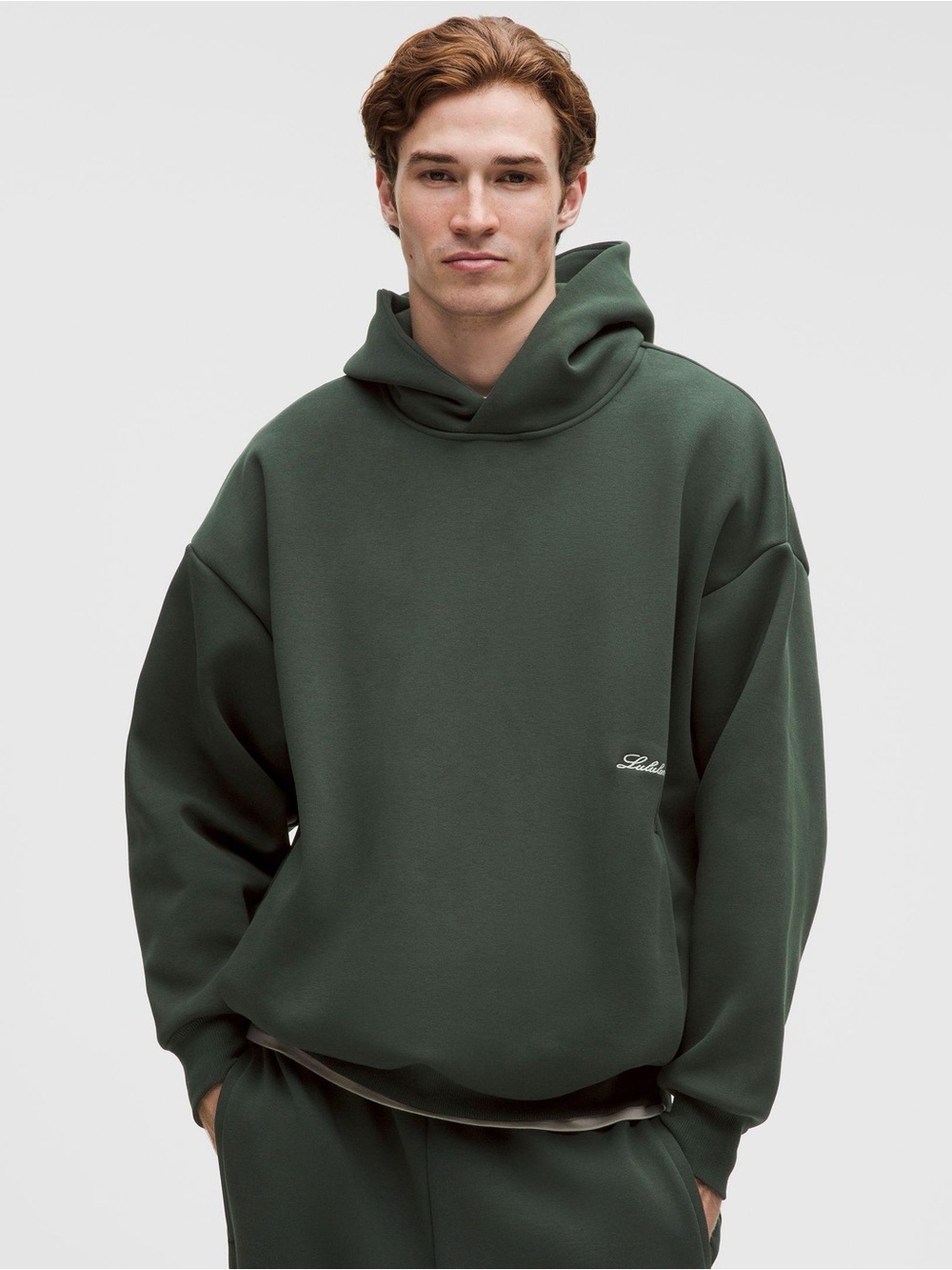 Green lululemon hoodie